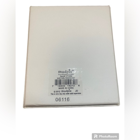 🆕Mud Pie Vintage Plated Silver Sweet Girls Feeding Gift Set - Picture 4 of 5